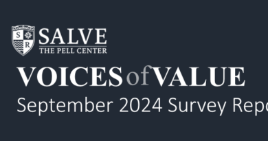 Harris Leads Trump by 14-percentage points in New Rhode Island Survey from Pell Center at Salve Regina University